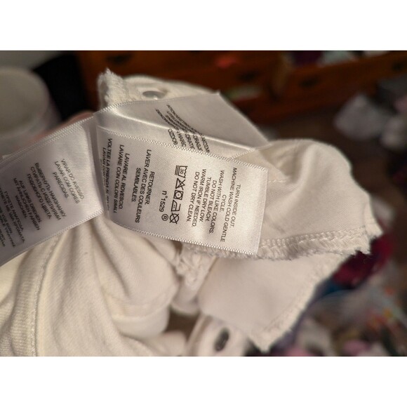 Lauren Ralph Lauren Women's Plus Distressed Patchwork Midrise Straight Pants 16W - Picture 10 of 11